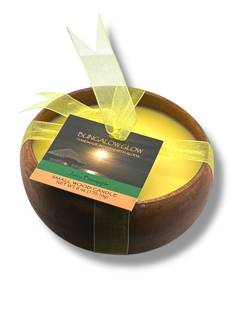 Juicy Pineapple Soy Poi Bowl Candle