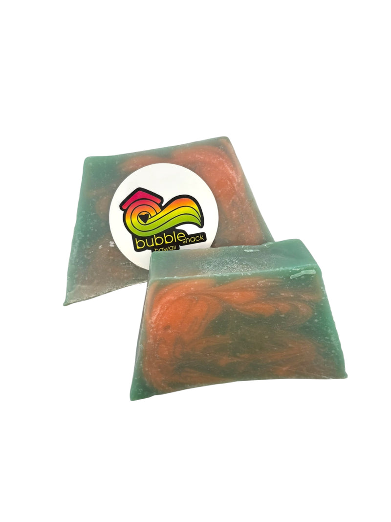 MADE IN HAWAII.Grass Skirt Holiday Handmade Soap