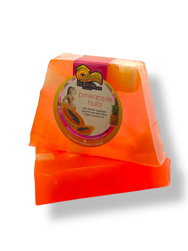 MADE IN HAWAII. Pineapple Hula Chunk Soap