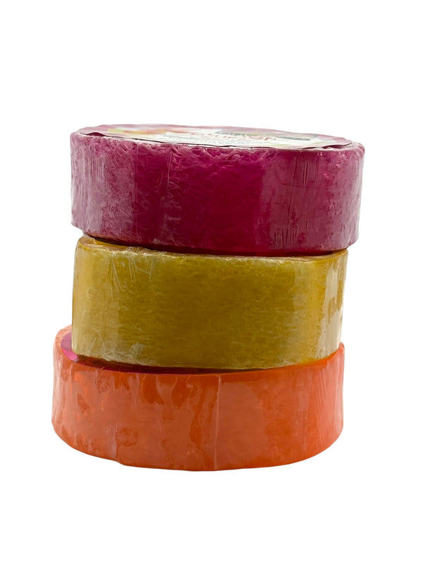 Rainbow Loofah 3 Pack Gift Set