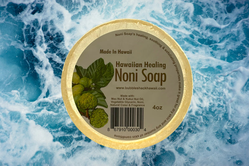 MADE IN HAWAII. Original Noni Soap-Lemongrass Scent