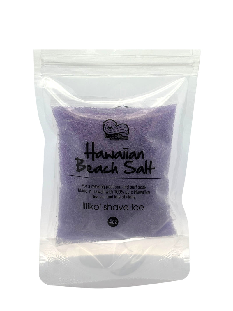 Lilikoi Shave Ice Hawaiian Beach Salt