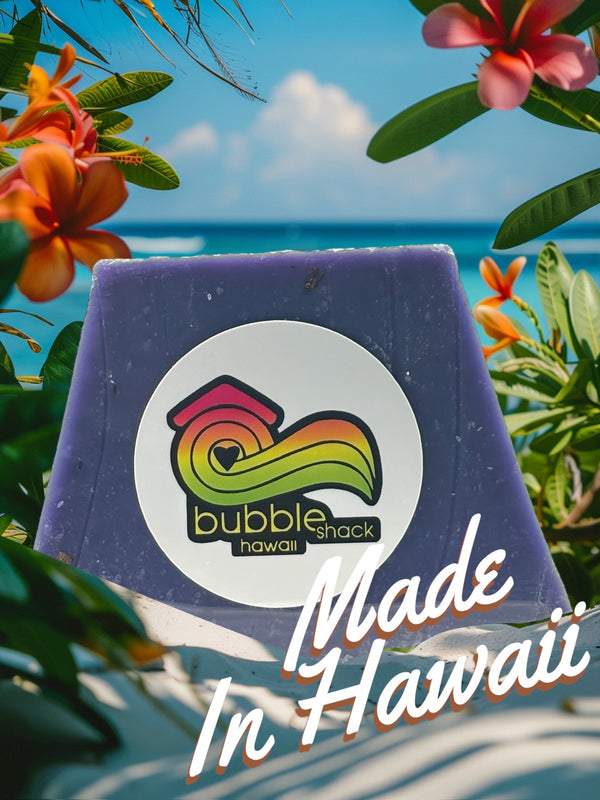 MADE IN HAWAII.Hawaiian Super Lavender Handmade Soap