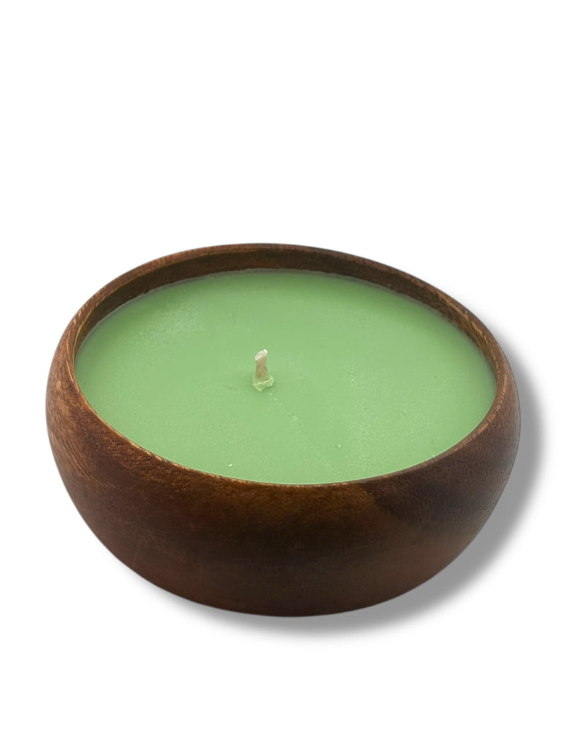 Grass Skirt Holiday Soy Poi Bowl Candle