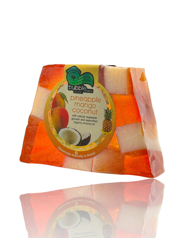 MADE IN HAWAII. Pineapple Mango Coconut Chunk Soap