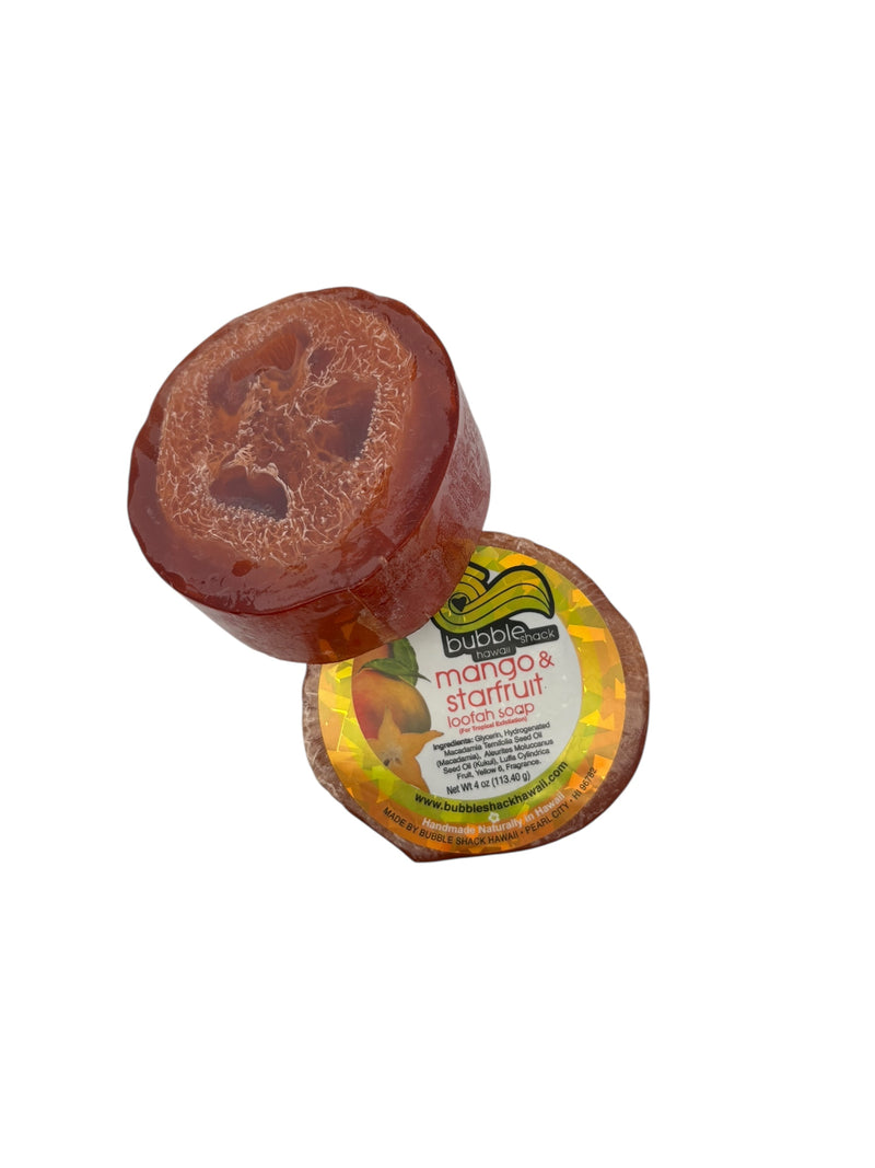 Mango and Starfruit Loofah Soap