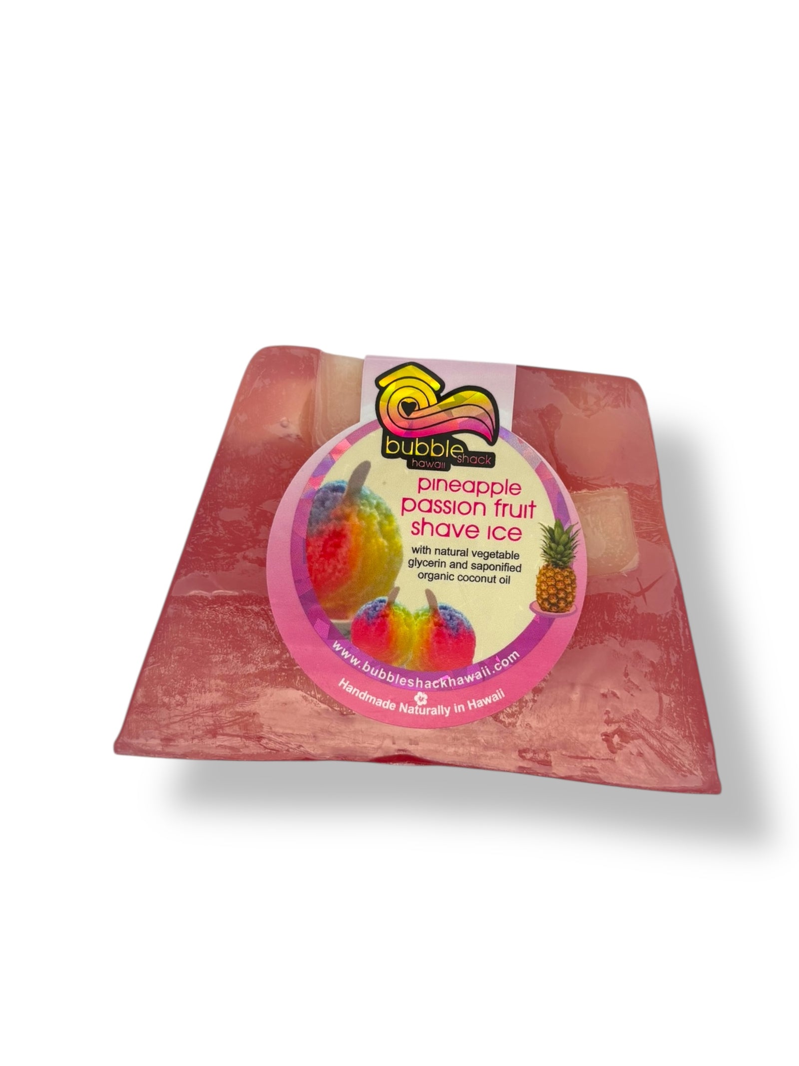MADE IN HAWAII, Pineapple Passionfruit Shave Ice Chunk Soap