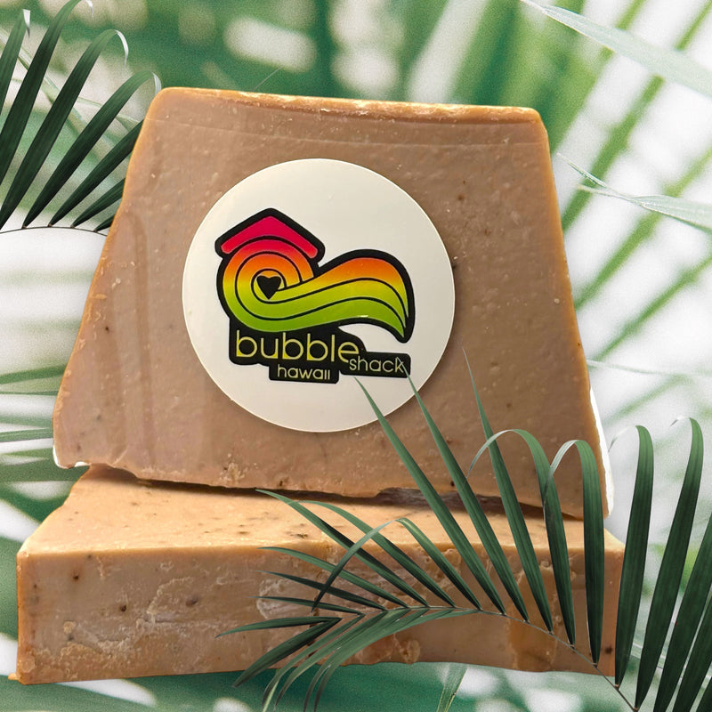 Kona Coffee and Macadamia Nut Handmade Soap