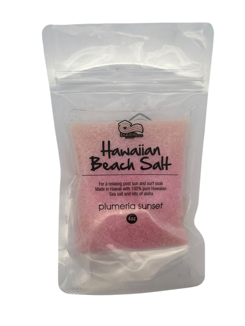 Plumeria Sunset Hawaiian Beach Salt