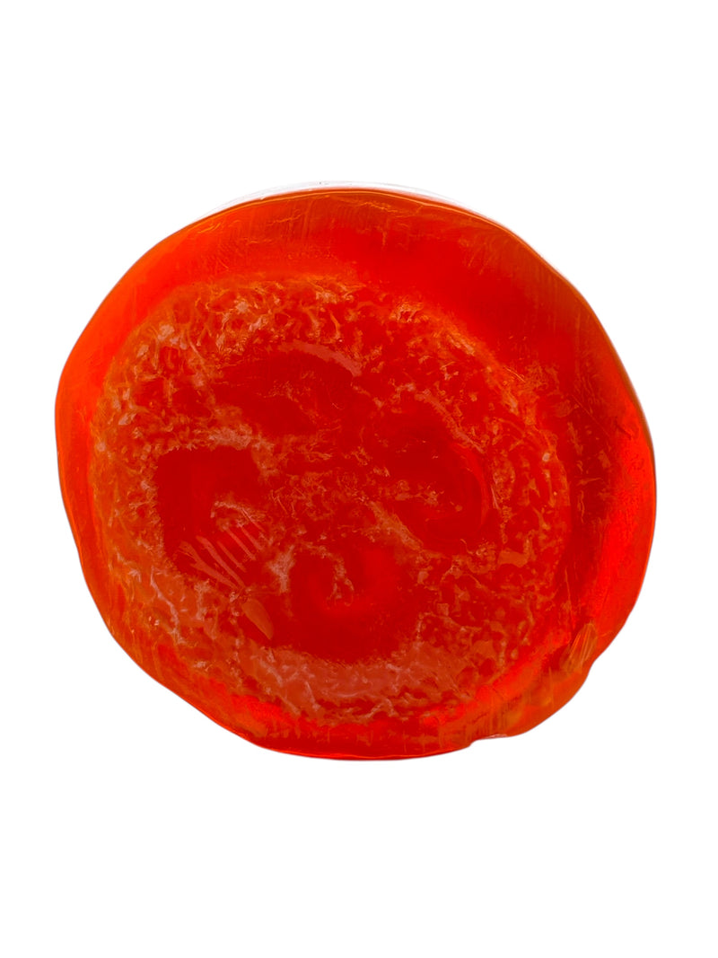 MADE IN HAWAII.Red Guava with Island Citrus Premium Organics Coconut Butter Sticker Loofah Soap