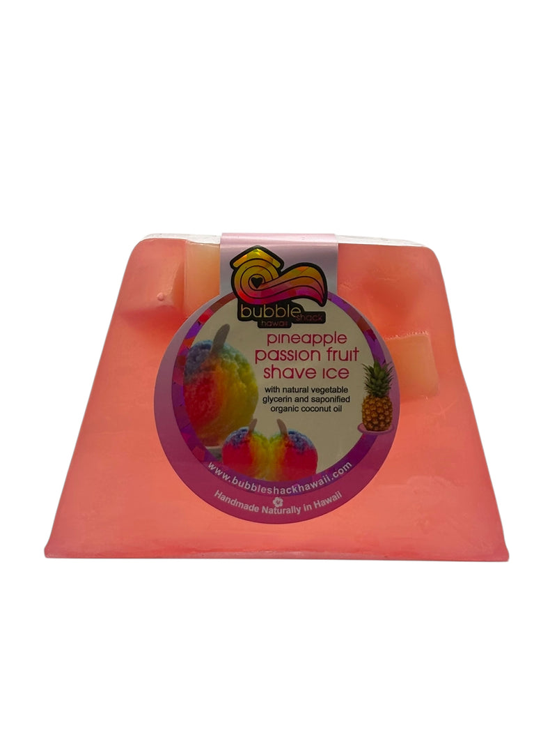 MADE IN HAWAII.Pineapple Passionfruit Shave Ice Chunk Soap