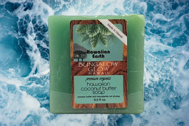 Hawaiian Earth Premium Organics Hawaiian Coconut Butter Soap