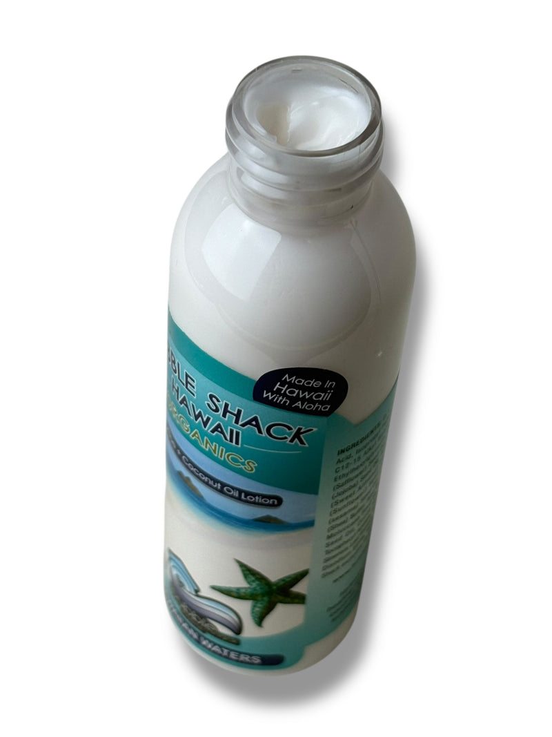 MADE IN HAWAII.Hawaiian Waters Ocean Bliss Kukui + Shea Hawaiian Silky Lotion 4oz