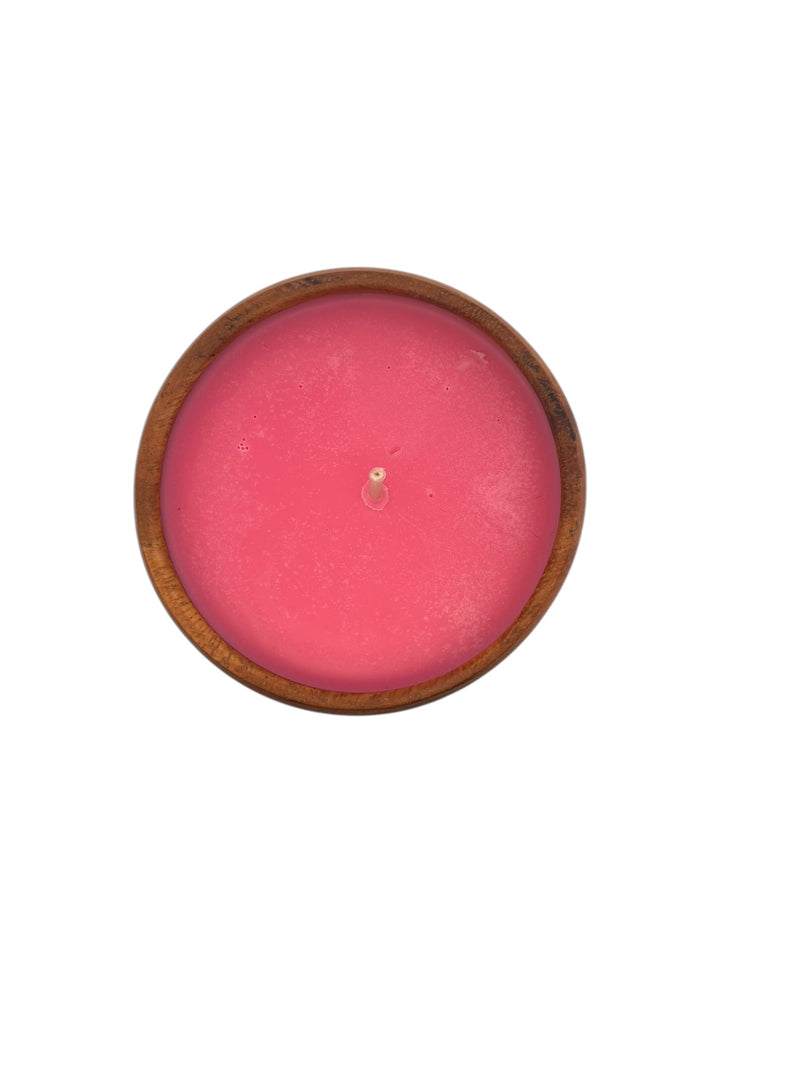 Sweet Hawaiian Plumeria Soy Poi Bowl Candle