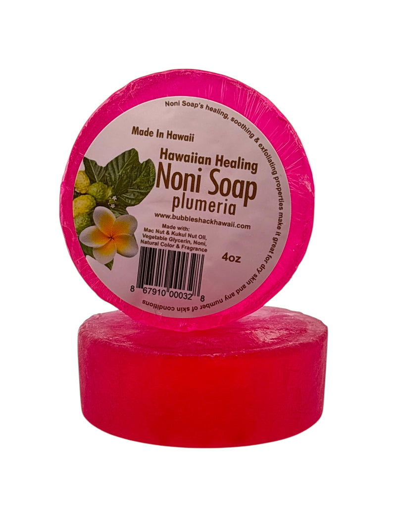 MADE IN HAWAII. Plumeria Noni Soap