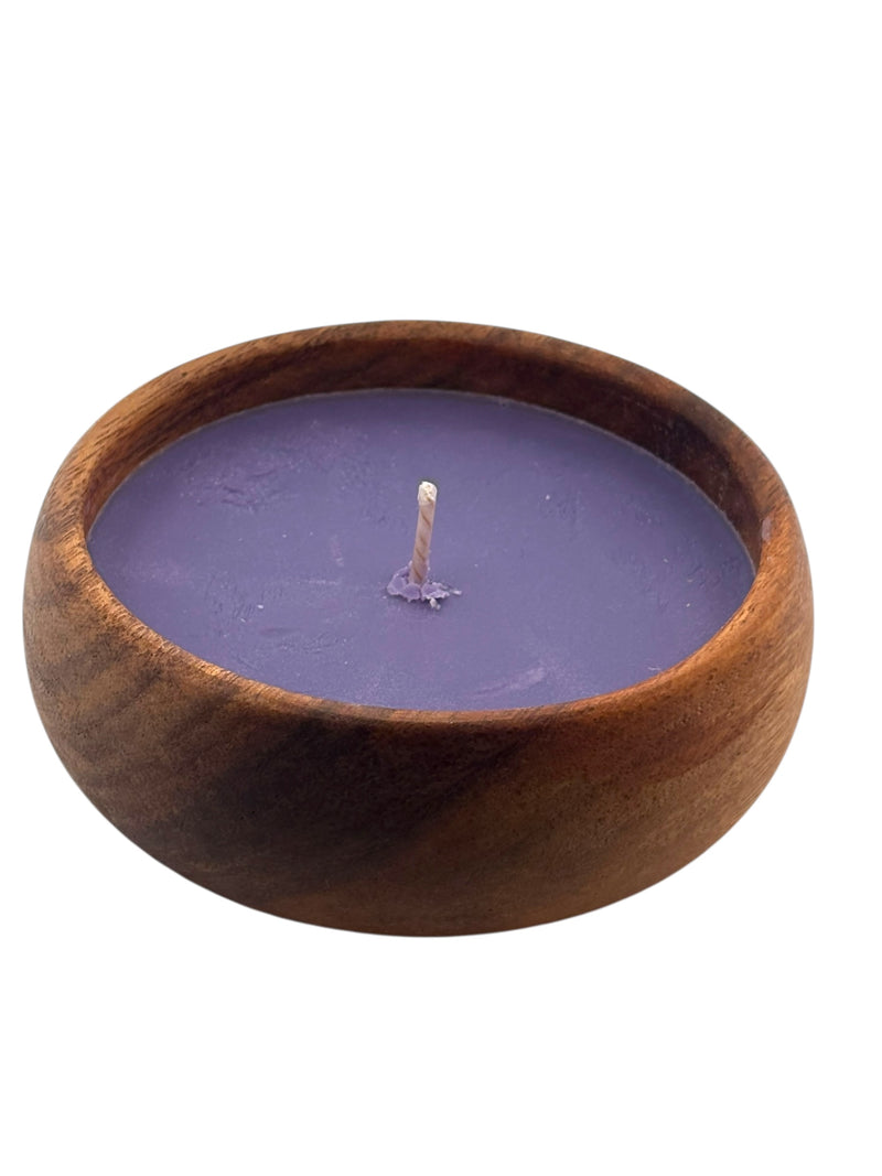 Hawaiian Super Lavender Soy Poi Bowl Candle