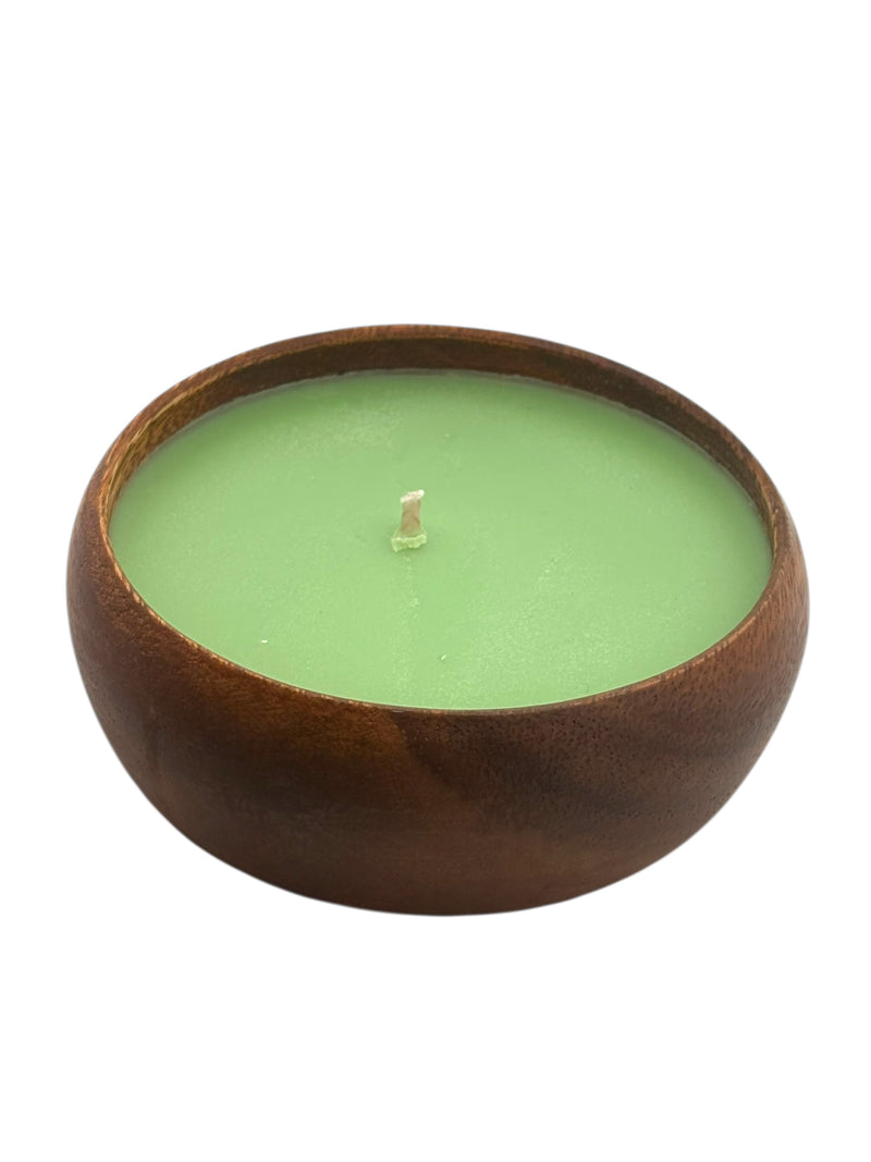 Grass Skirt Holiday Soy Poi Bowl Candle
