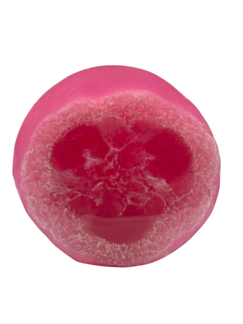 MADE IN HAWAII, Sweet Lilikoi Premium Organics Coconut Butter Loofah Soap.