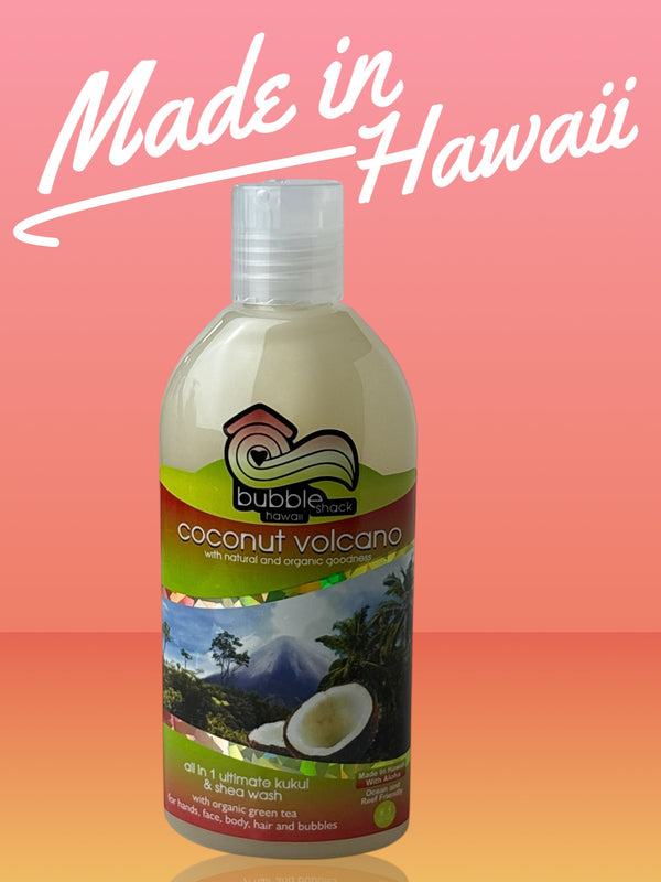 Coconut Volcano All in1 Ultimate Kukui + Shea Wash