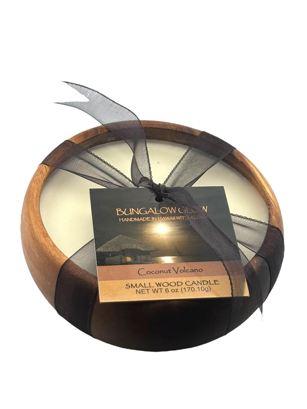 Coconut Volcano Soy Poi Bowl Candle