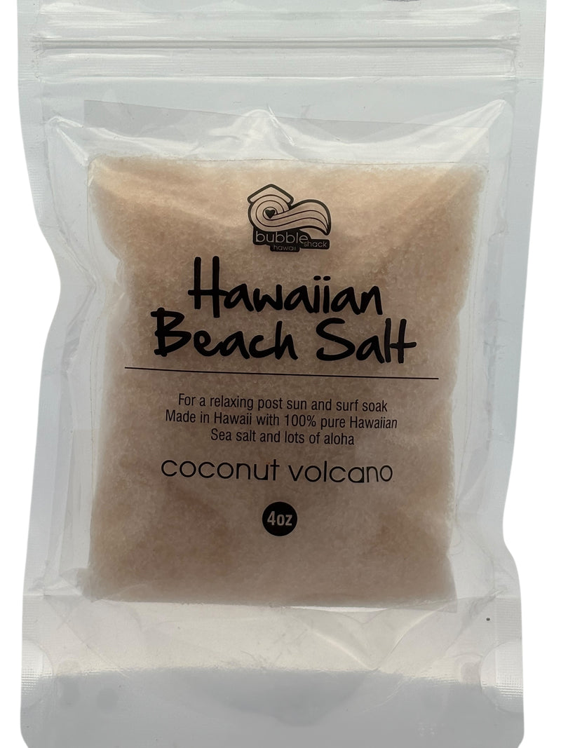 Coconut Volcano Hawaiian Beach Salt