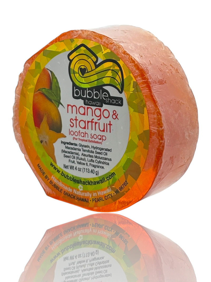 Mango and Starfruit Loofah Soap
