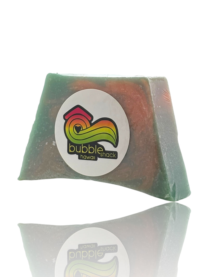MADE IN HAWAII.Grass Skirt Holiday Handmade Soap