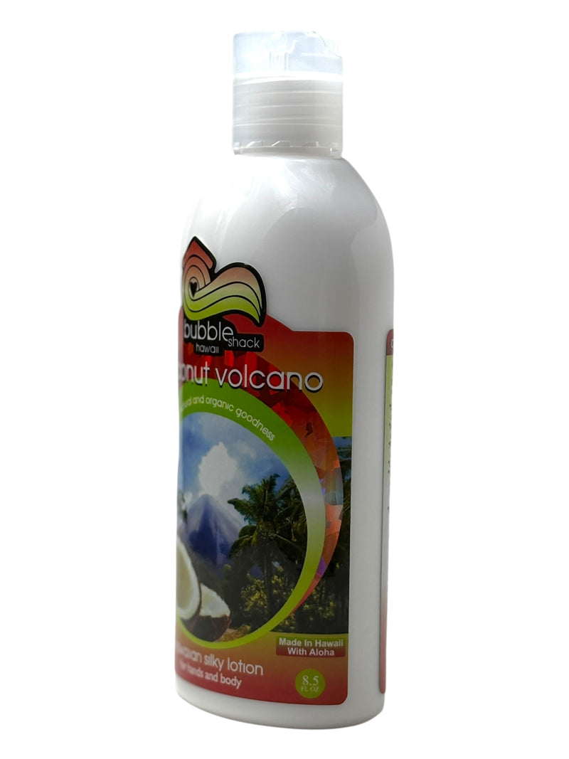 MADE IN HAWAII, Coconut Volcano Kukui + Shea Hawaiian Silky Lotion 8.5oz.