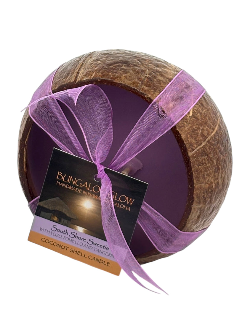 South Shore Sweetie Coconut Shell Soy Candle