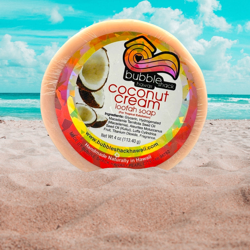 Coconut Cream Loofah Soap
