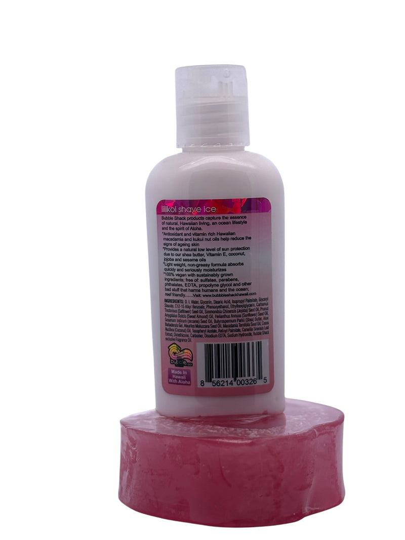 MADE IN HAWAII, Lilikoi Shave Ice Mini Lotion and Loofah Soap Gift Set.