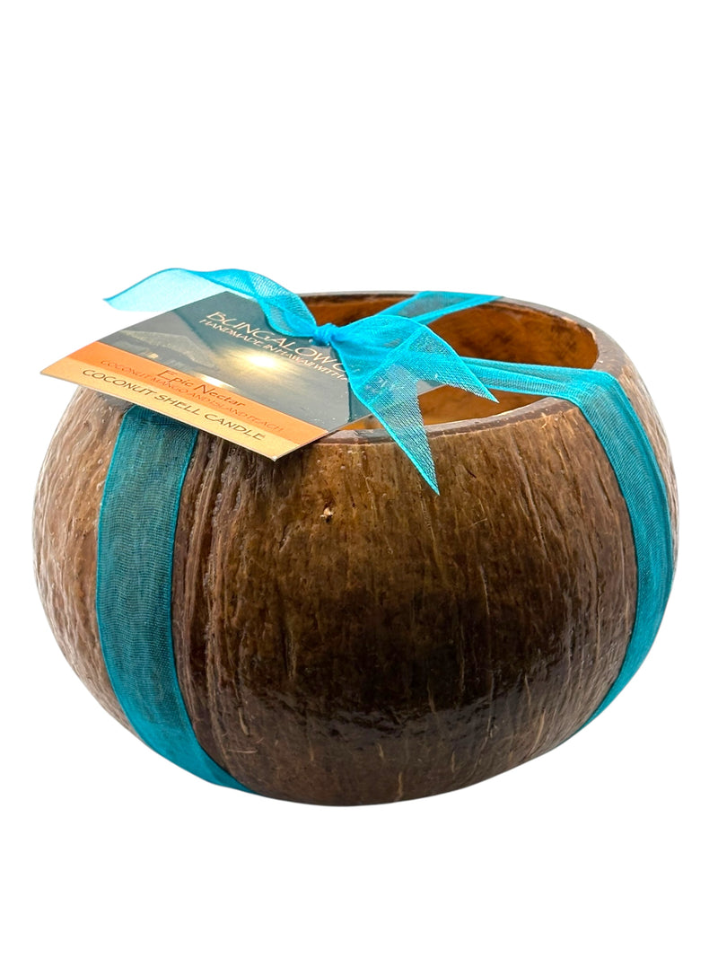 Epic Nectar Coconut Shell Soy Candle, 12oz