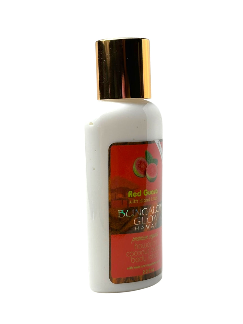 MADE IN HAWAII, Red Guava with Island Citrus Coconut Butter Body Lotion 2oz.