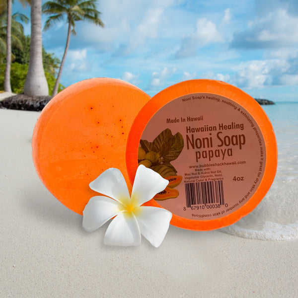 MADE IN HAWAII. Papaya Noni Soap