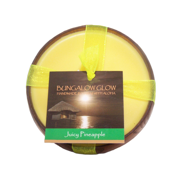 Juicy Pineapple Soy Poi Bowl Candle