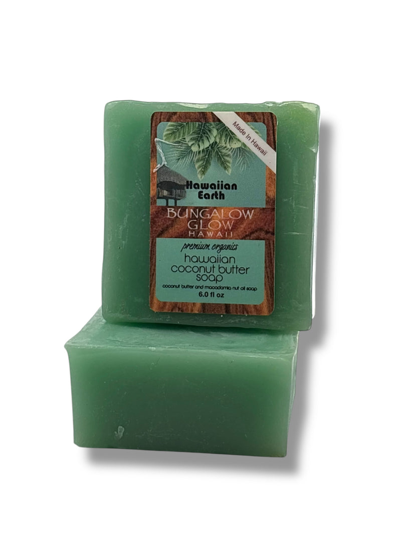 Hawaiian Earth Premium Organics Hawaiian Coconut Butter Soap