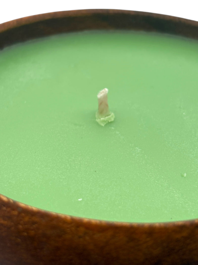 Grass Skirt Holiday Soy Poi Bowl Candle