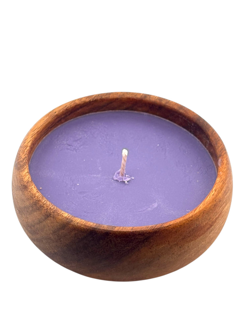 Hawaiian Super Lavender Soy Poi Bowl Candle