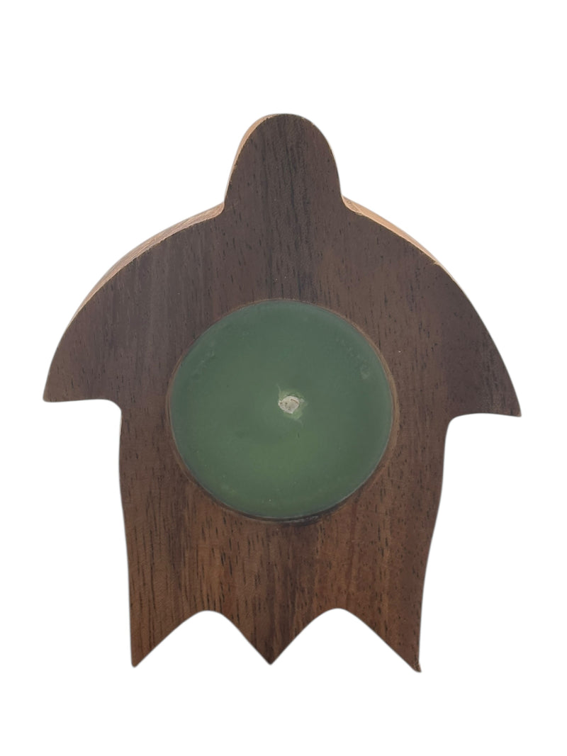 MADE IN HAWAII. Grass Skirt Holiday Hawaiian Honu Candle