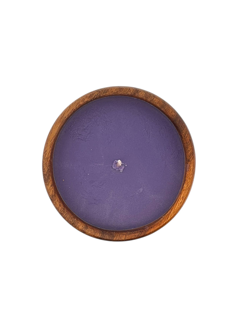 Hawaiian Super Lavender Soy Poi Bowl Candle