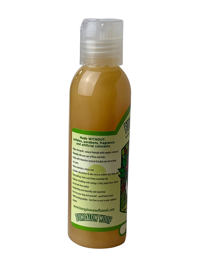 MADE IN HAWAII. Rainforest Run Naturally Magnificent Wash for Dogs 4oz