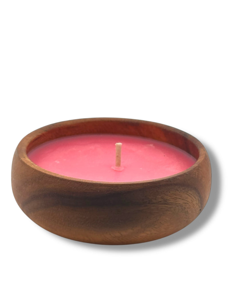 Sweet Hawaiian Plumeria Soy Poi Bowl Candle