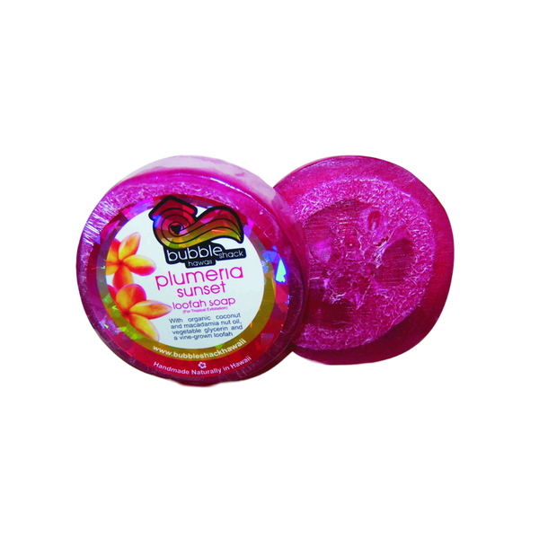 Plumeria Sunset Loofah Soap