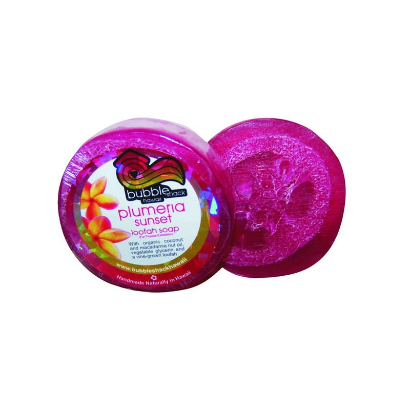 Plumeria Sunset Loofah Soap
