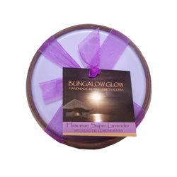 Hawaiian Super Lavender Soy Poi Bowl Candle