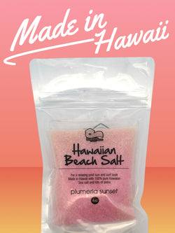Plumeria Sunset Hawaiian Beach Salt