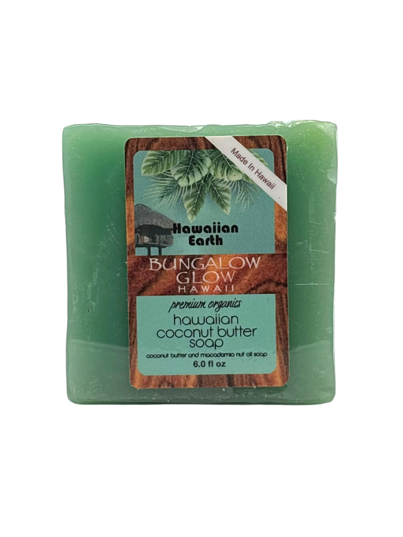 Hawaiian Earth Premium Organics Hawaiian Coconut Butter Soap