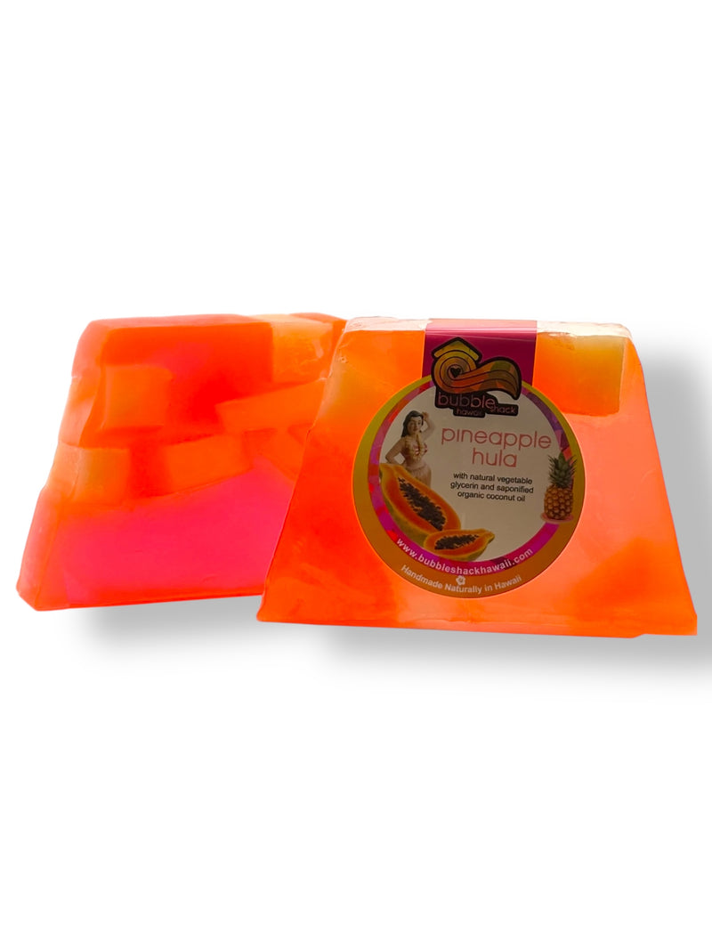 MADE IN HAWAII. Pineapple Hula Chunk Soap