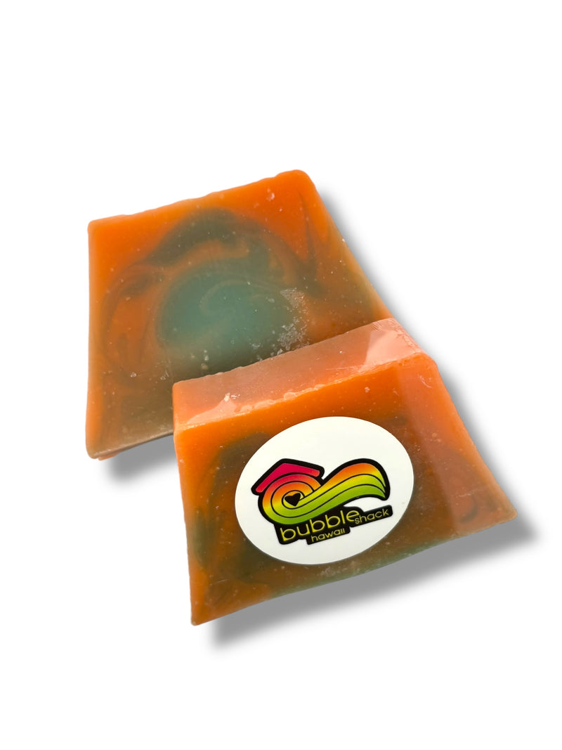 MADE IN HAWAII. Papaya Love Handmade Soap