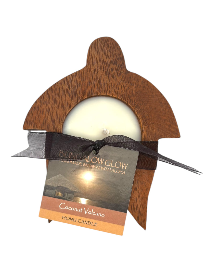 MADE IN HAWAII. Coconut Volcano Honu Candle